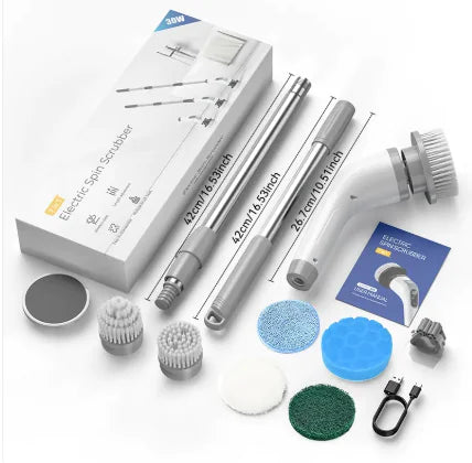 Household Portable Multifunctional Handheld Electric Cleaning Brush