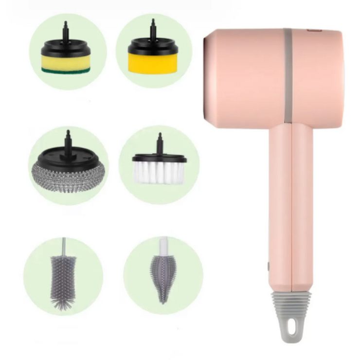 Electric Cleaning Brush Multifunctional Scouring Pad